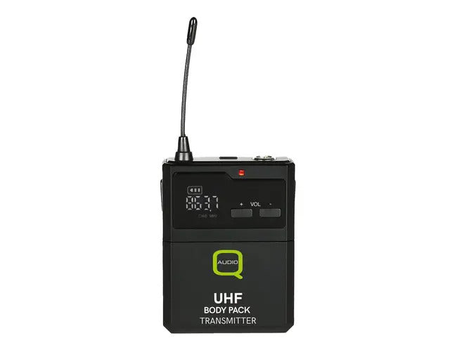 Q-Audio QWM 1900 HHBP V2 Handheld Wireless Microphone System - Fair Deal Music