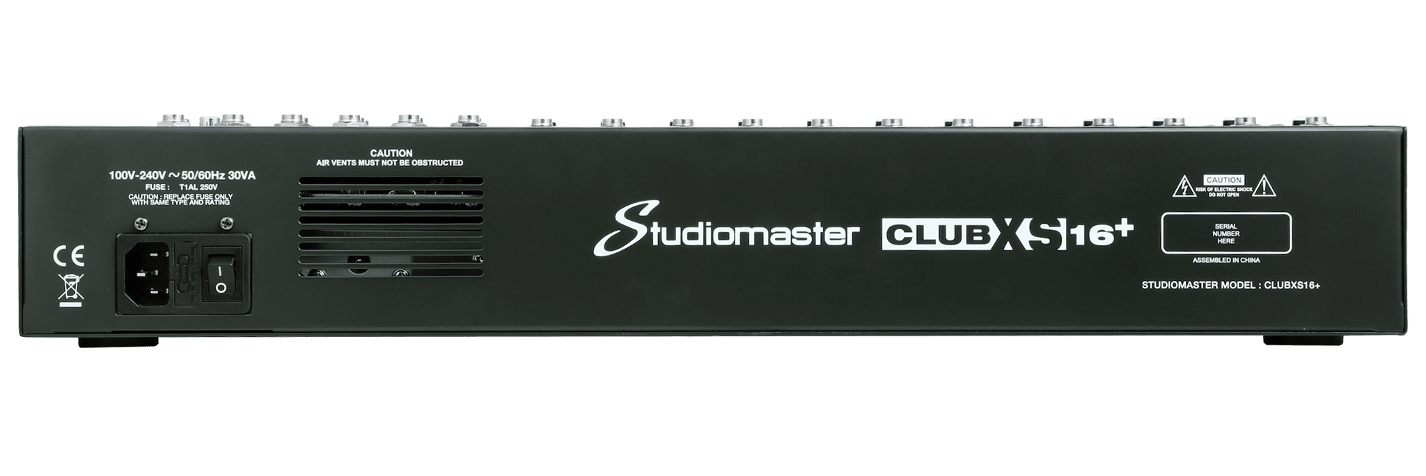 Studiomaster Club XS 16+ Mixer (Opened Box) - Fair Deal Music