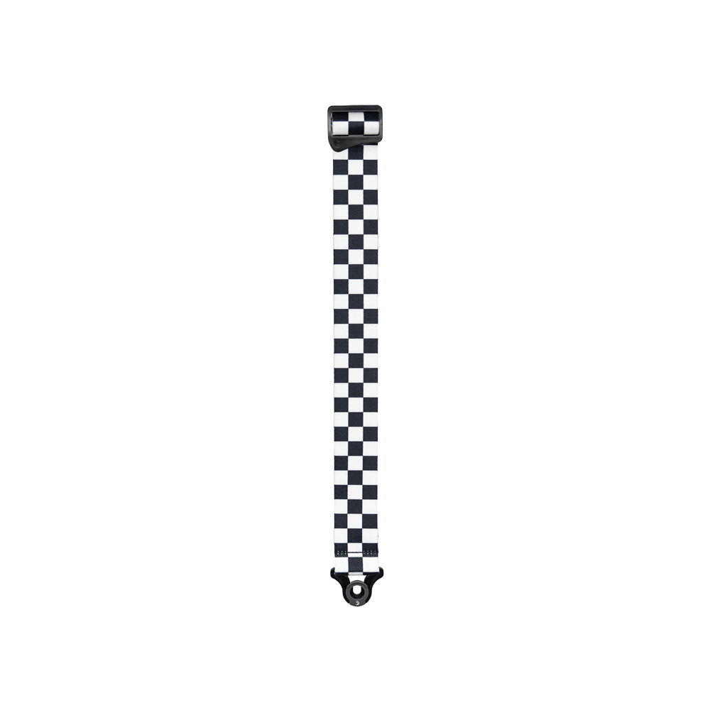 D'Addario Auto Lock Guitar Strap, Skater Checkerboard - Fair Deal Music