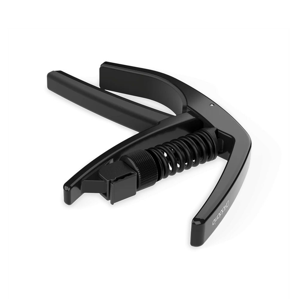 D'addario Artist Capo Adjustable Tension, Black PW-CP-10 - Fair Deal Music