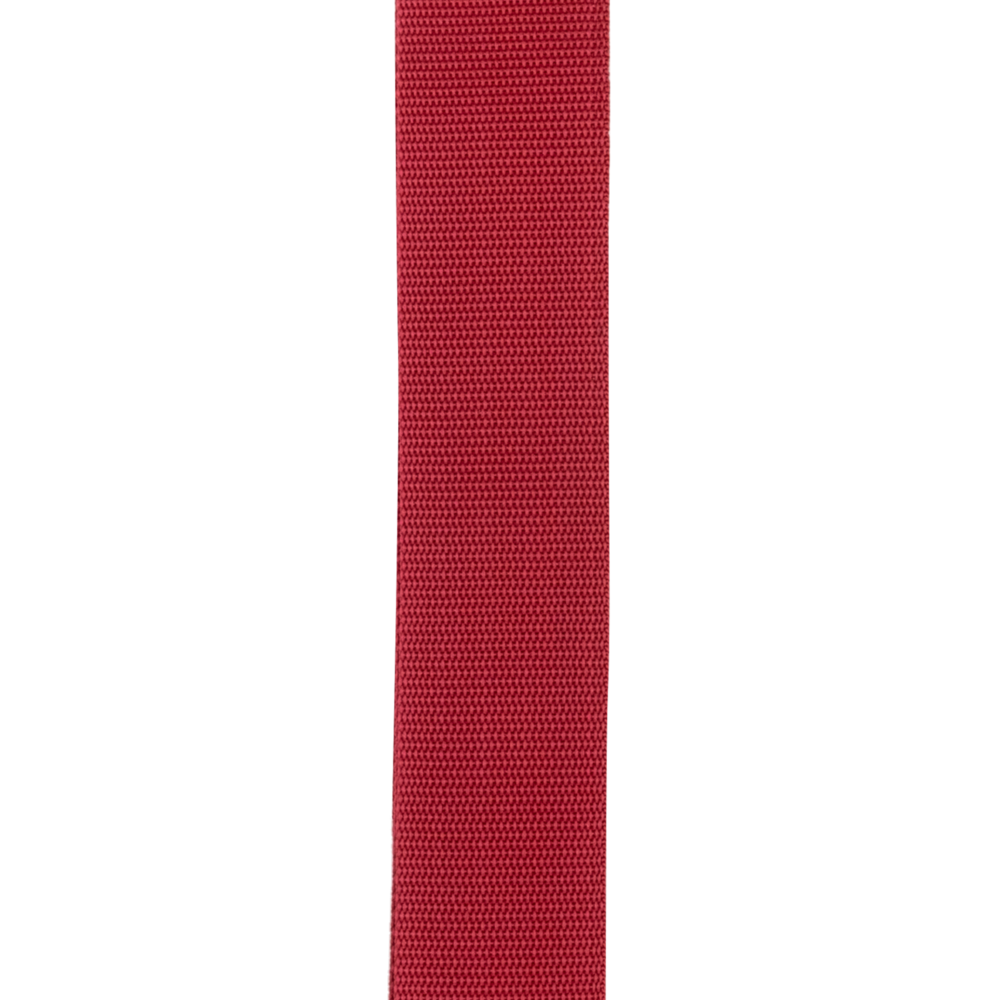 D'Addario Auto Lock Polypro Guitar Strap, Red - Fair Deal Music