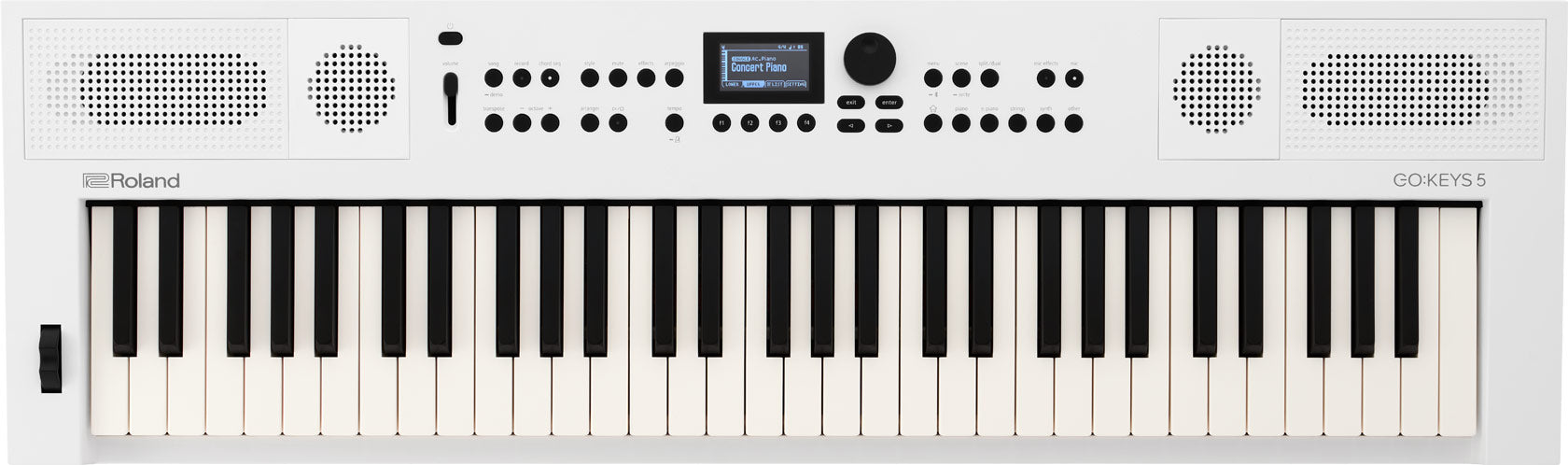 Roland GO:KEYS 5 Music Creation Keyboard White (Display Model) - Fair Deal Music