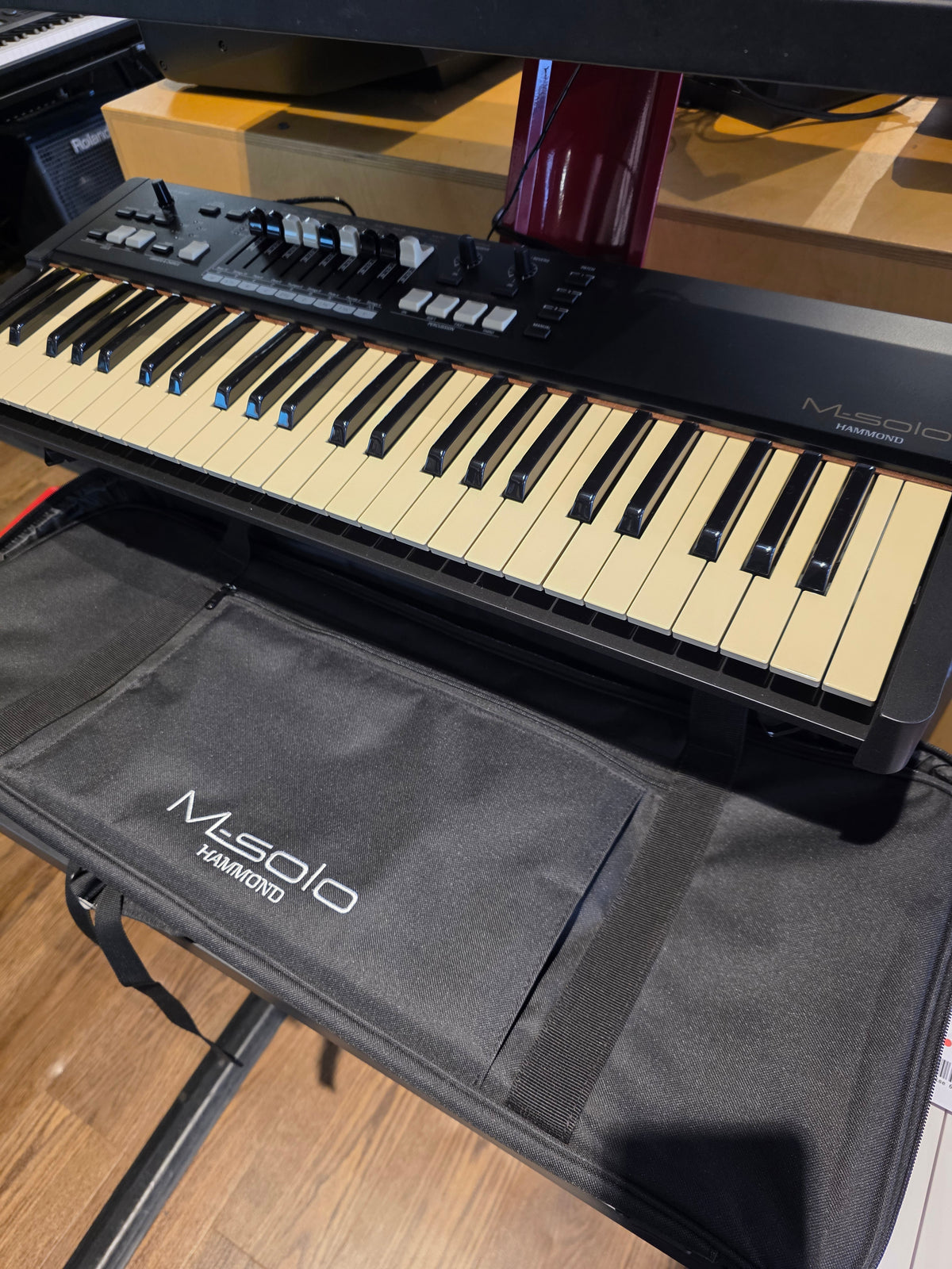 Used Hammond M-Solo 49 key Drawbar Organ and Synthesizer
