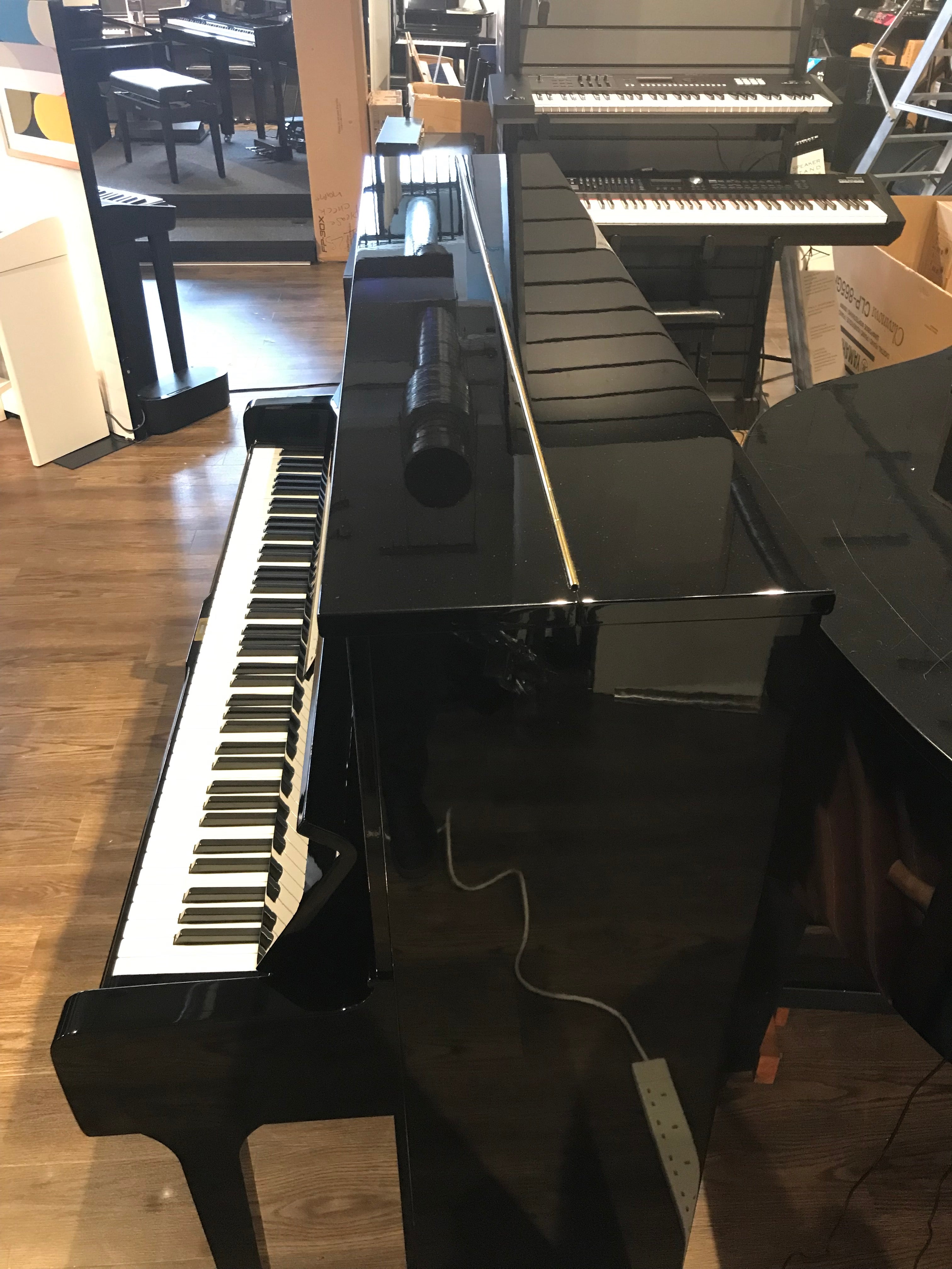 Yamaha U1 1975 Upright Piano Polished Ebony Serial No 2072807 (Used) - Fair Deal Music