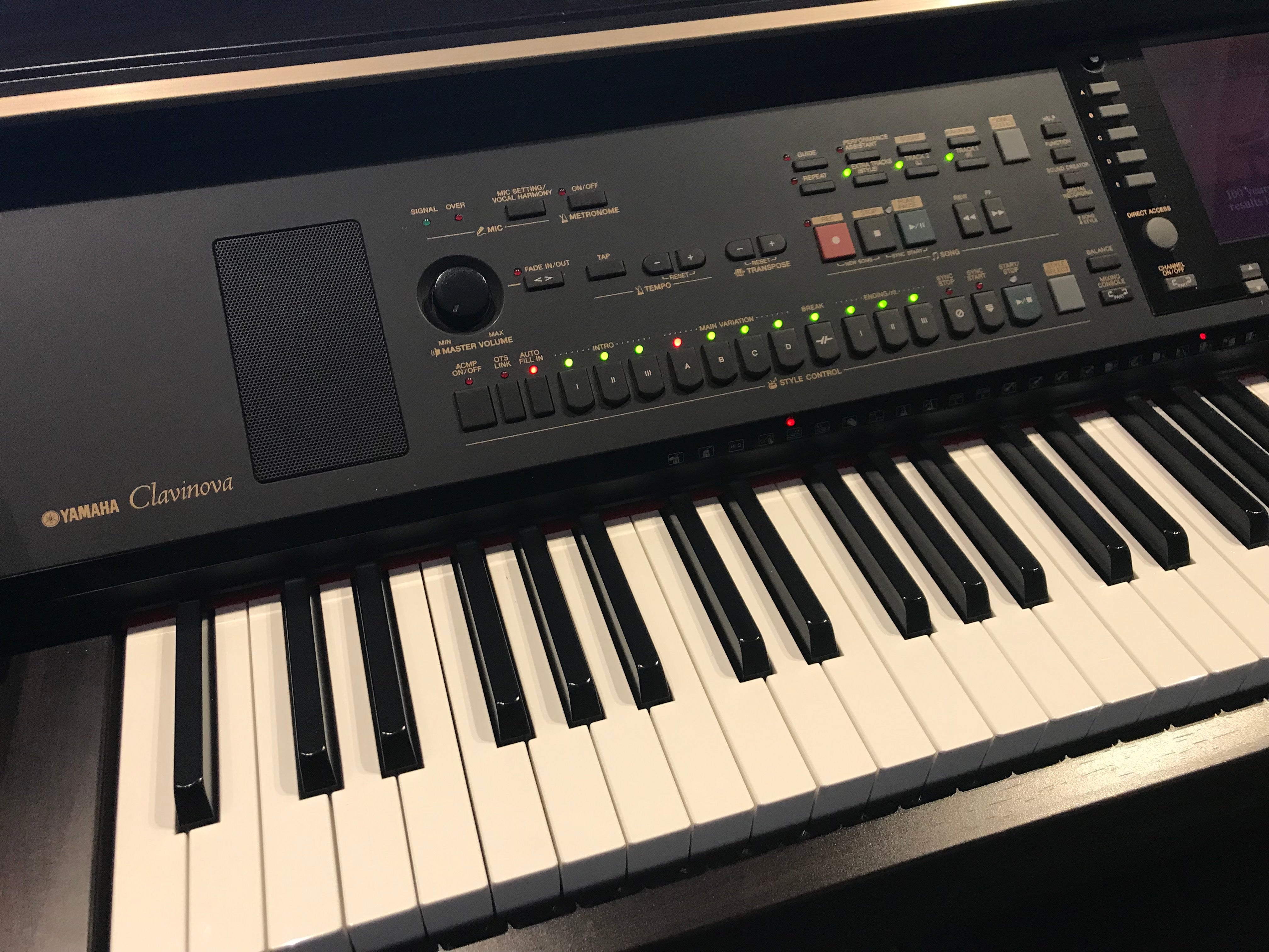 Yamaha CVP-307 Clavinova Digital Piano Rosewood with Matching Bench (Used) - Fair Deal Music