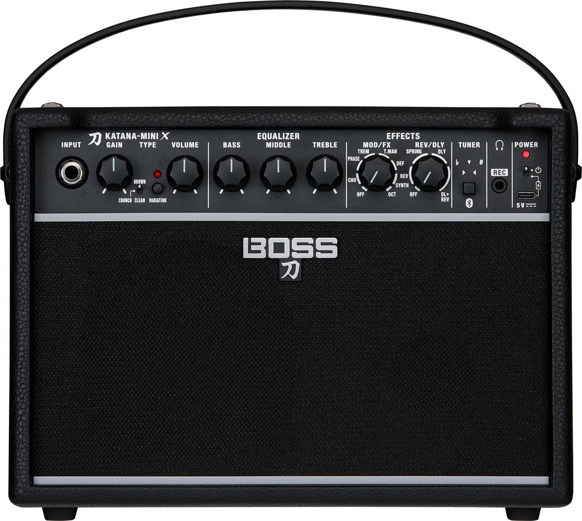 Boss Katana Mini X Compact 10w Guitar Amplifier, Open Box - Fair Deal Music