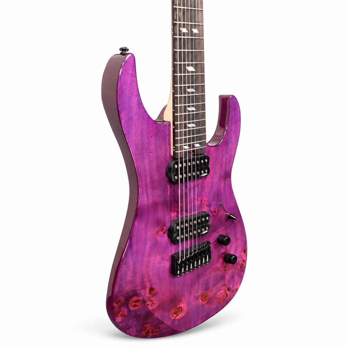 Legator N8SS Ninja Super Shred 8 String Electric Guitar Purple - Fair Deal Music