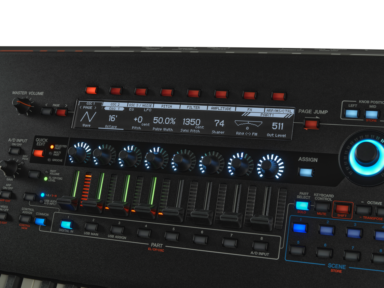 Yamaha MONTAGE M8X Synthesizer with 88-note Keyboard (Opened Box) - Fair Deal Music