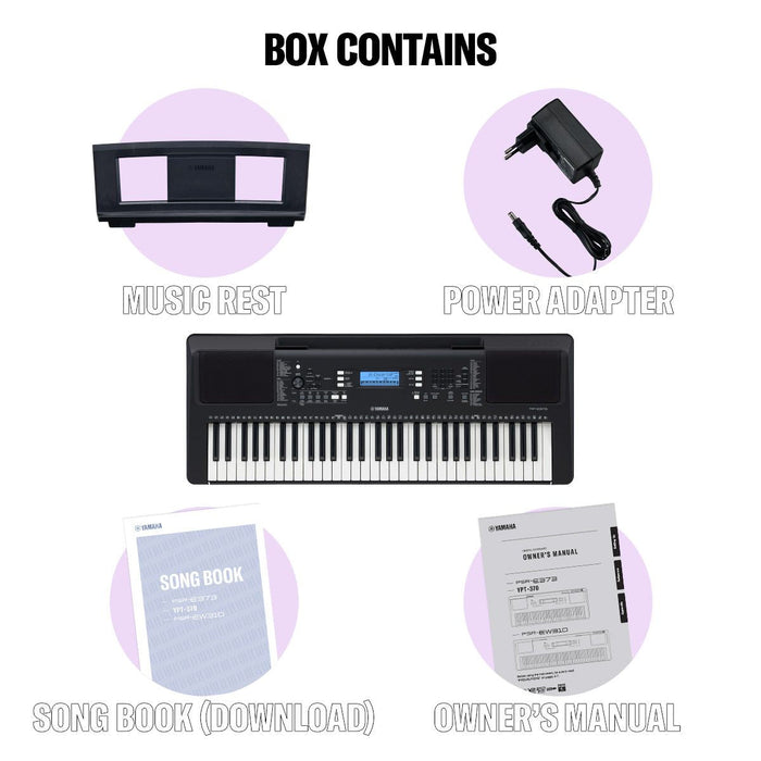 Yamaha PSR-E373 Portable Keyboard [Opened Box] - Fair Deal Music