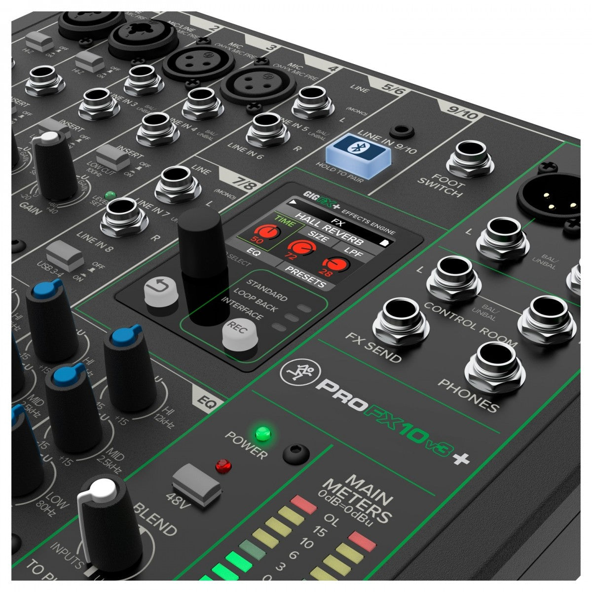 Mackie ProFX10v3+ Analog Mixer With Bluetooth DEMO STOCK - Fair Deal Music