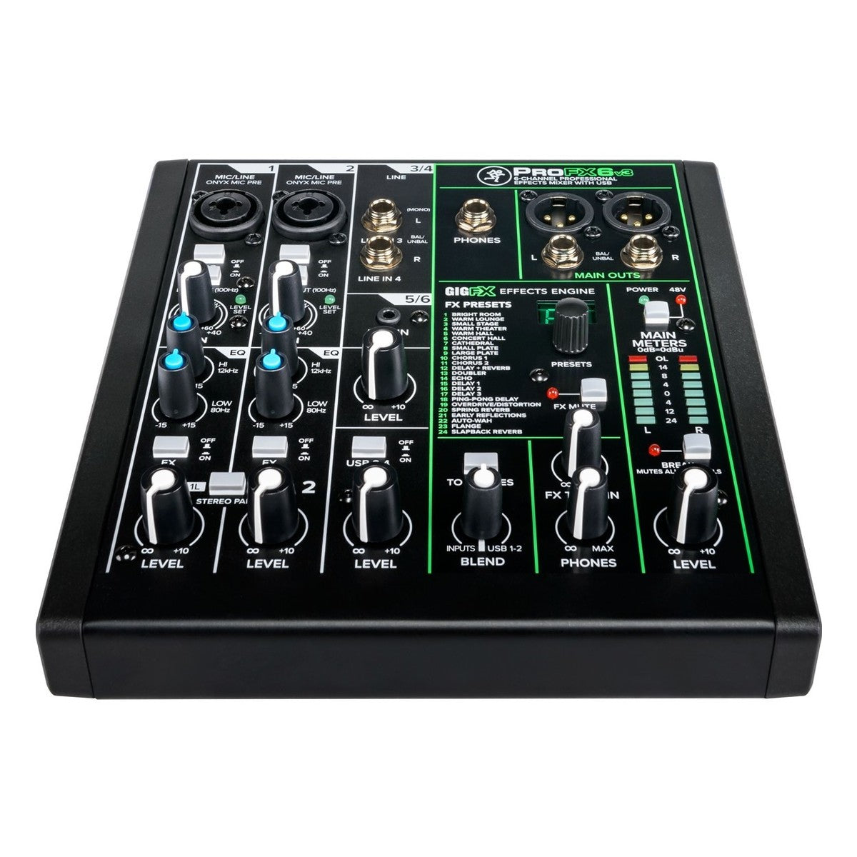 Mackie ProFX6v3 6-Channel Analog Mixer with USB - Fair Deal Music