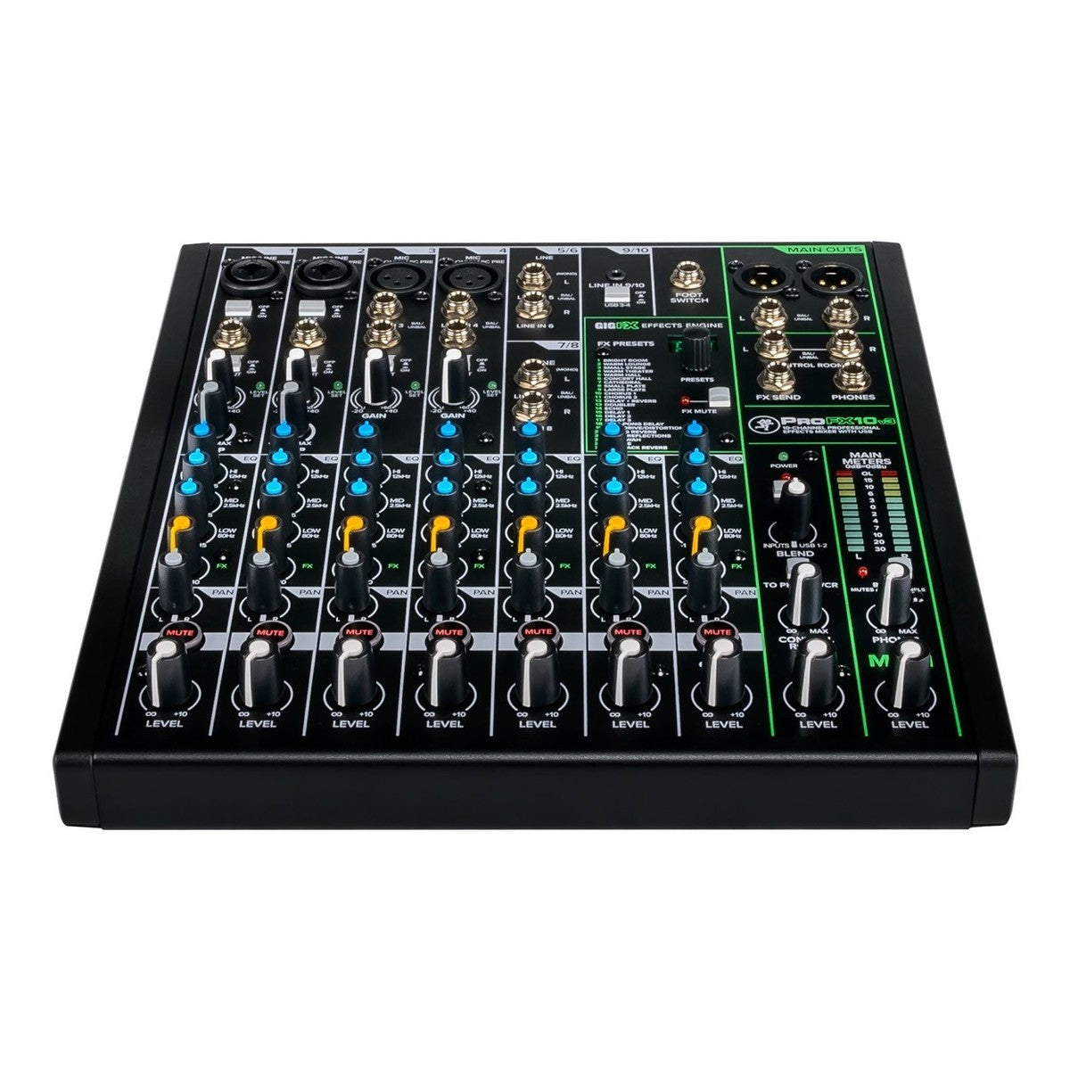 Mackie ProFX10v3 10-Channel Analog Mixer with USB - Fair Deal Music