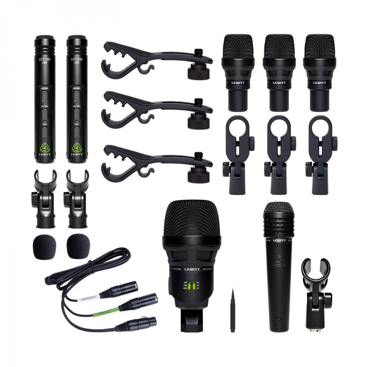 Lewitt BEATKITPRO 7-Piece Drum Microphone Set - Fair Deal Music