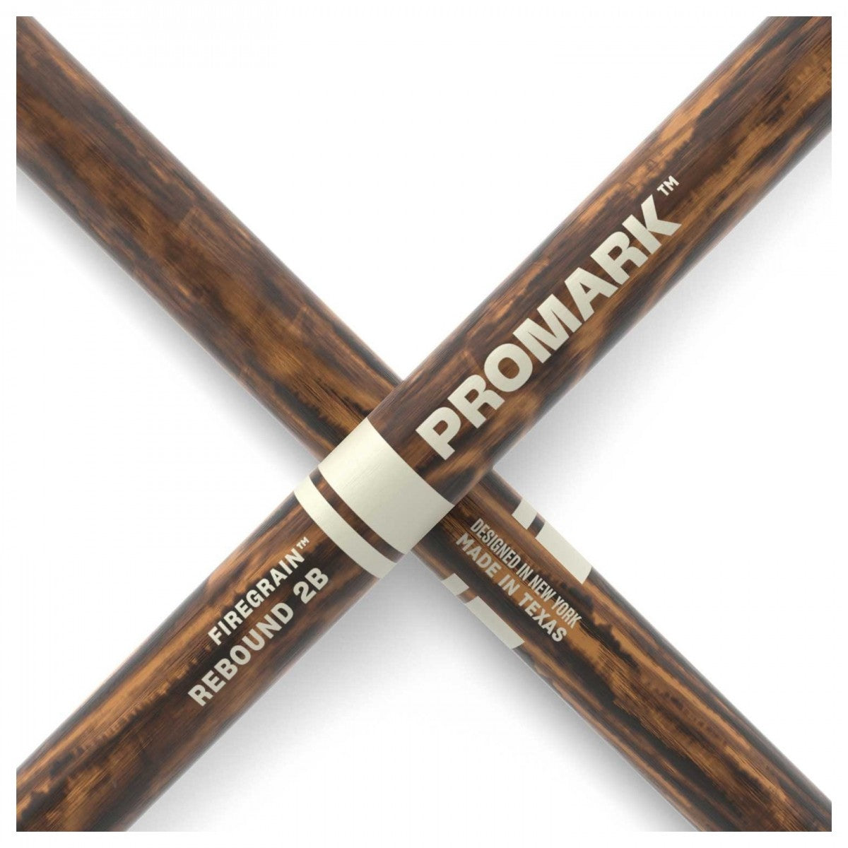 Promark Rebound 2B FireGrain Drumsticks, Acorn Wood Tip - Fair Deal Music