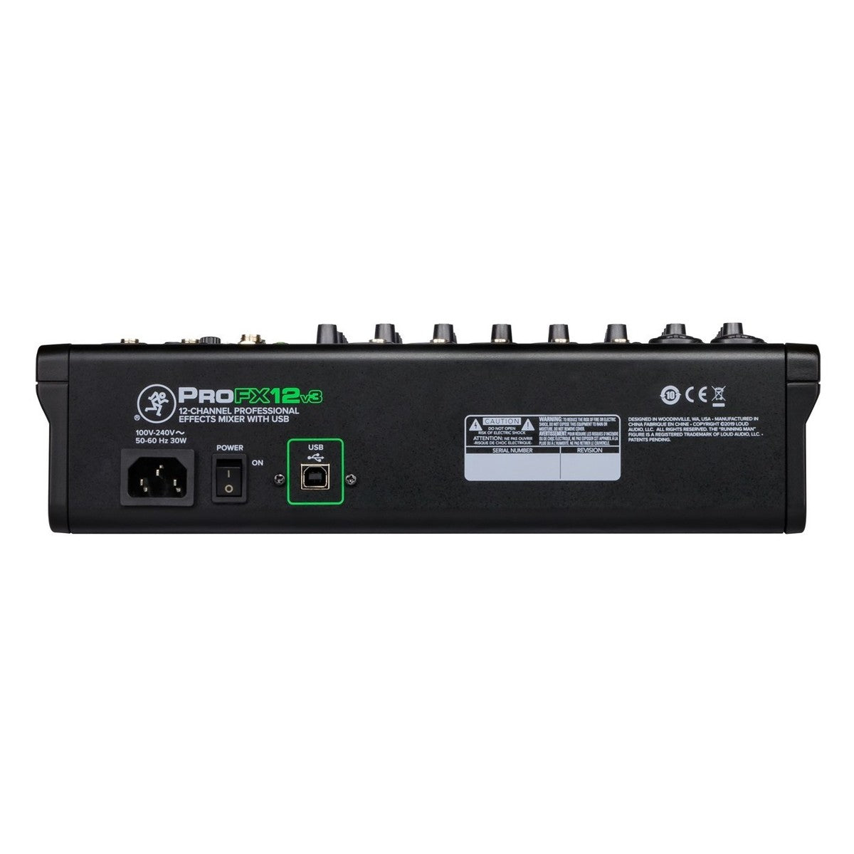 Mackie ProFX12v3 12-Channel Analog Mixer with USB - Fair Deal Music