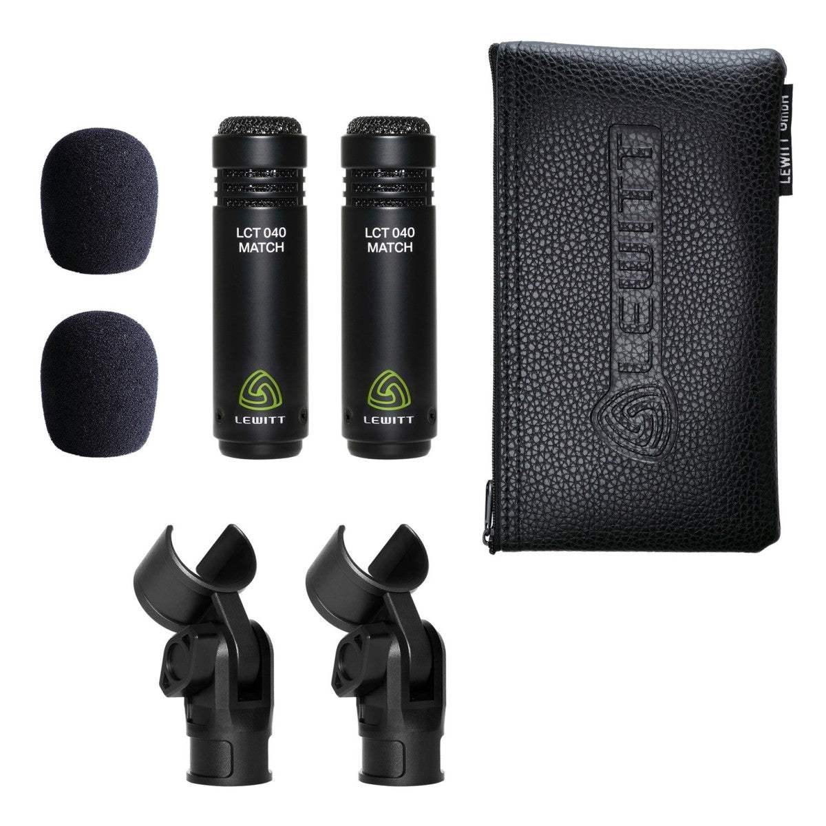 Lewitt LCT 040MP Small-Diaphragm Condenser Microphone, Matched Pair - Fair Deal Music