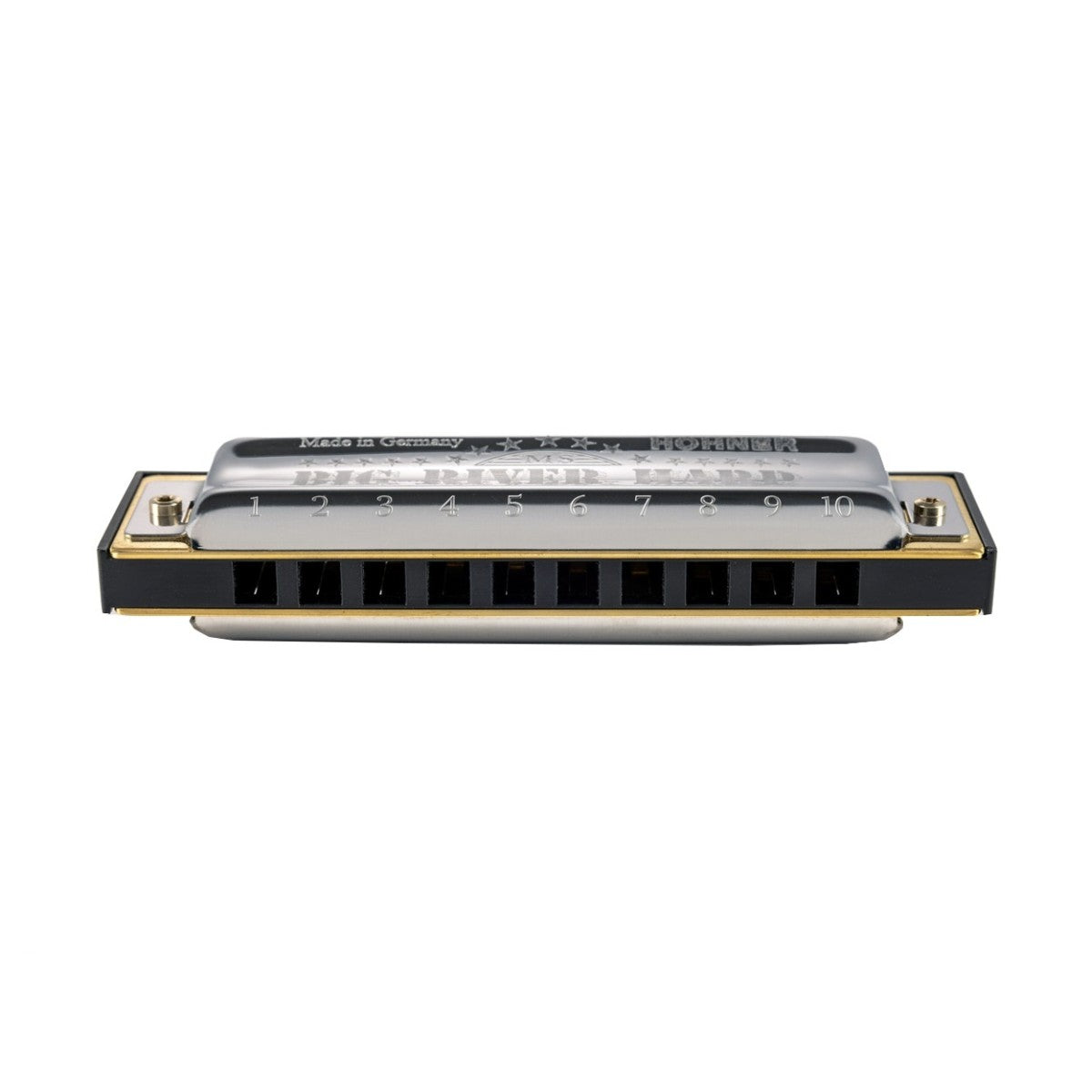 Hohner M590106 Big River Harp MS in A – Diatonic Harmonica - Fair Deal Music