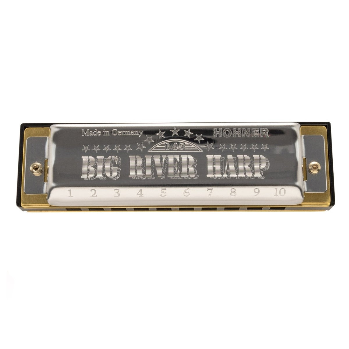 Hohner M590106 Big River Harp MS in A – Diatonic Harmonica - Fair Deal Music
