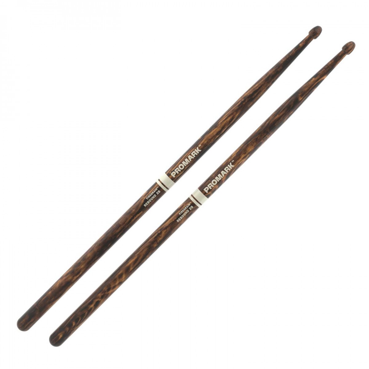 Promark Rebound 2B FireGrain Drumsticks, Acorn Wood Tip - Fair Deal Music