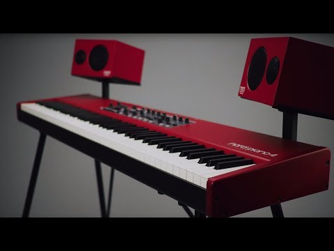 Load video: Nord Piano Monitors V2 with Brackets - Fair Deal Music