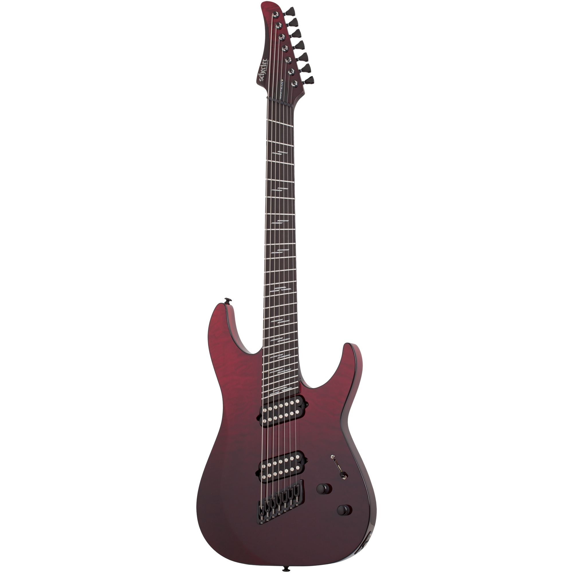 Schecter Reaper-7 Elite Multiscale, Bloodburst - Fair Deal Music