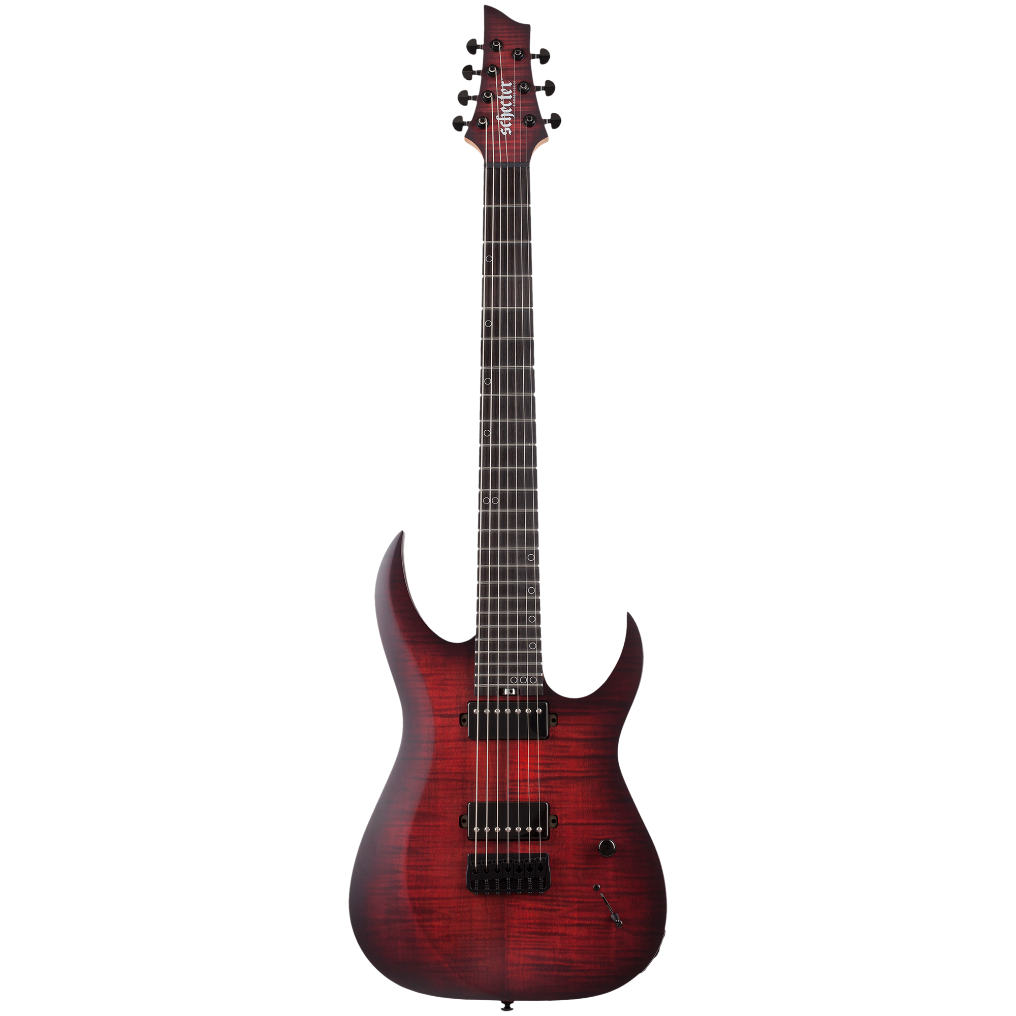 Schecter Sunset-7 Extreme, Scarlet Burst - Fair Deal Music