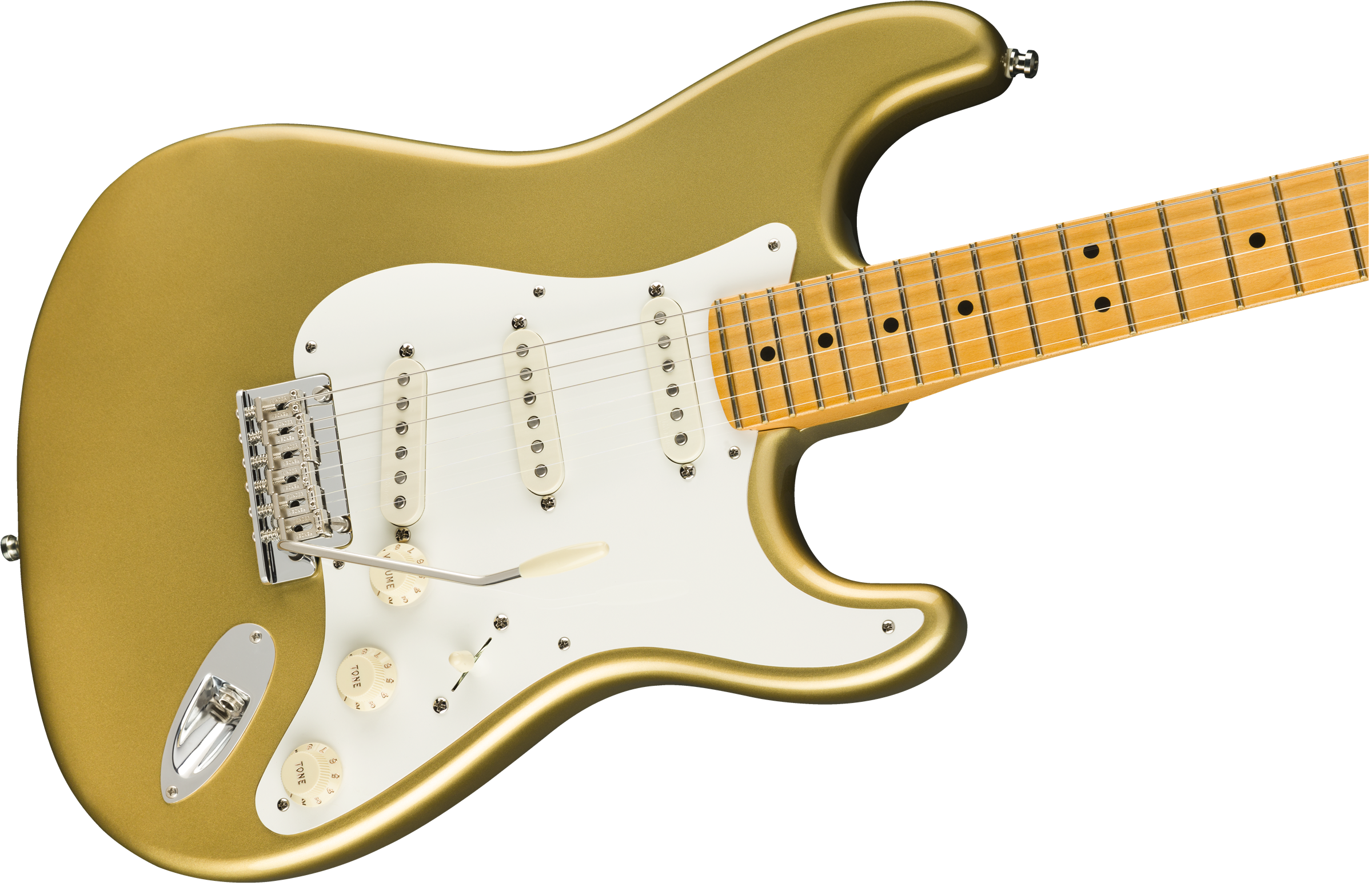 Fender Lincoln Brewster Stratocaster, Aztec Gold, Electric Guitar - Fair Deal Music