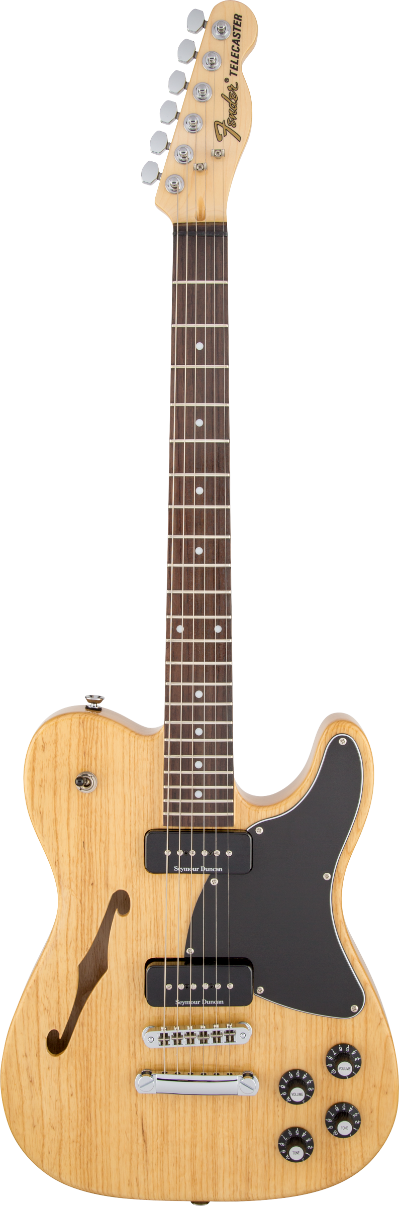 Fender Jim Adkins JA-90 Telecaster Thinline, Natural, Electric Guitar - Fair Deal Music