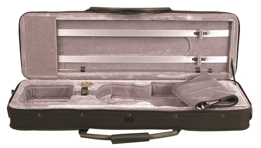 Stentor Lightweight Oblong Violin Case - Black - Fair Deal Music
