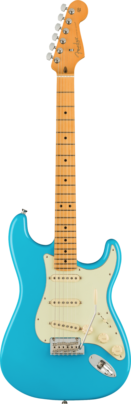Fender American Professional II Stratocaster MN, Miami Blue, Ex Display - Fair Deal Music