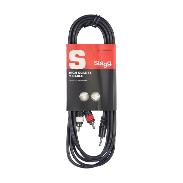Stagg SYC6/MPSB2CM E 6M/20F SPLIT ML minST.PL-2RCAm - Fair Deal Music