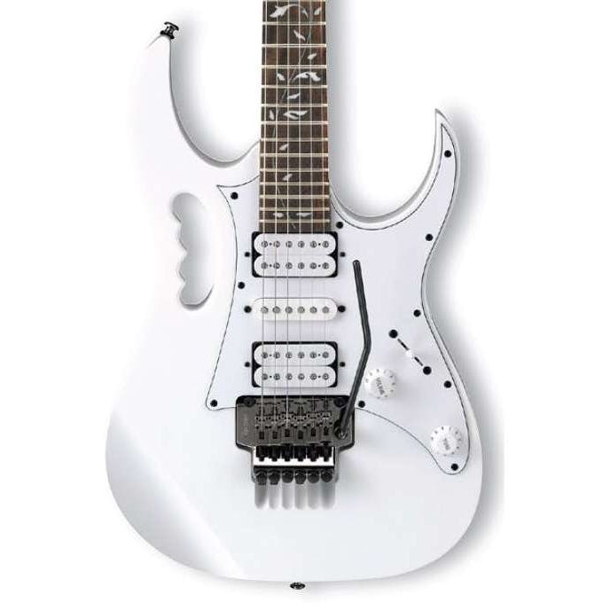 Ibanez JEMJR-WH Steve Vai Jem Junior Guitar White - Fair Deal Music