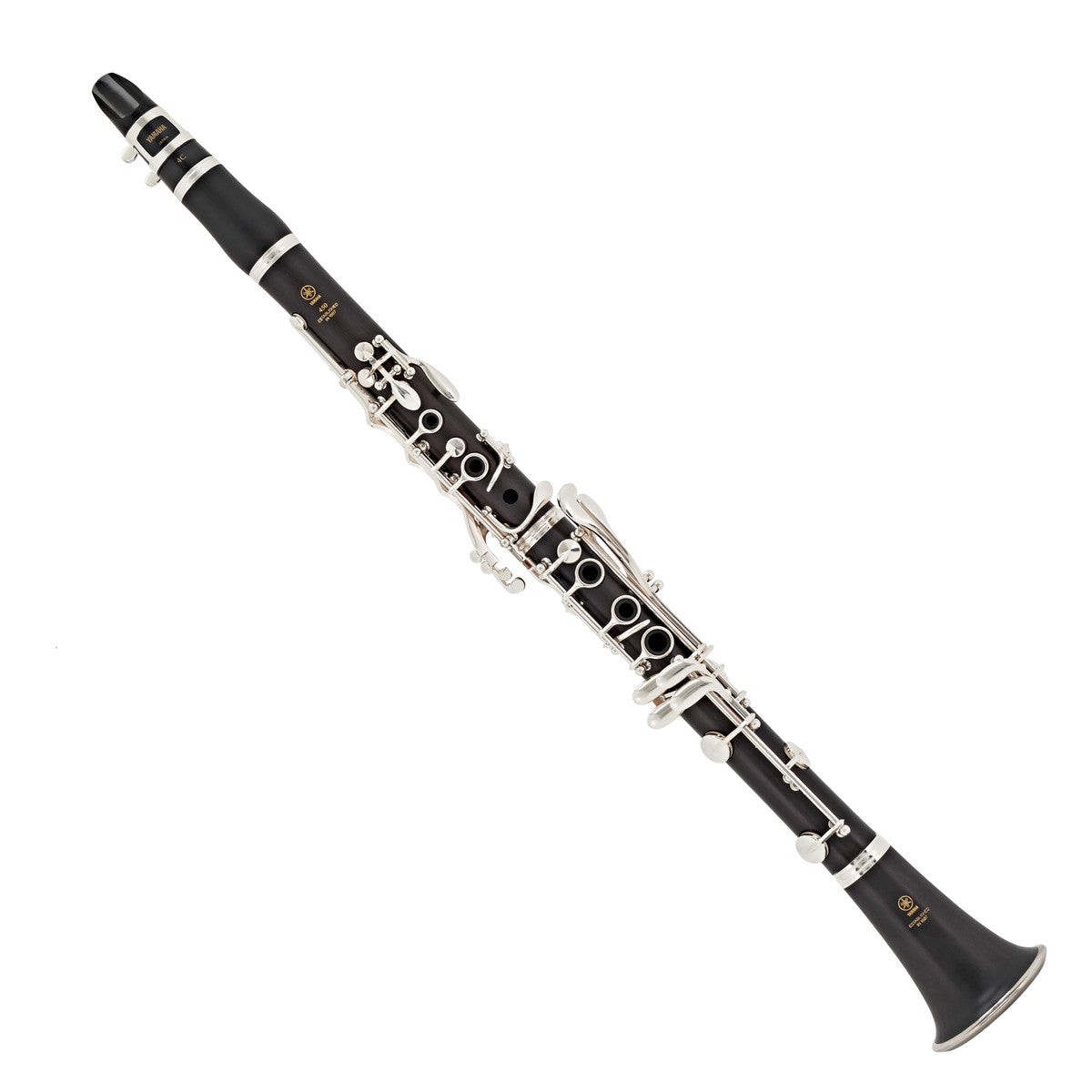 Yamaha YCL-450M Duet+ Intermediate B♭ Clarinet - Grenadilla Body Silver-Plated Keys & Ligature - Fair Deal Music