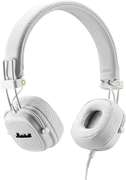 Marshall Major III Wired Headphones - White [Open-Box] - Fair Deal Music