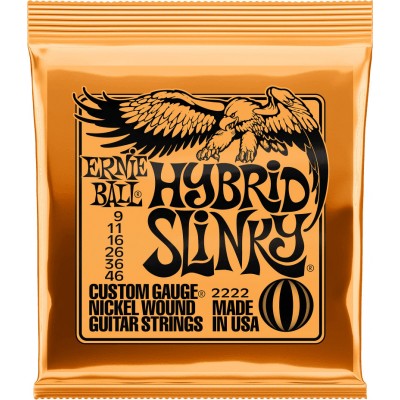 Ernie Ball 2222 Hybrid Slinky 9-46 Electric Guitar Strings - Fair Deal Music
