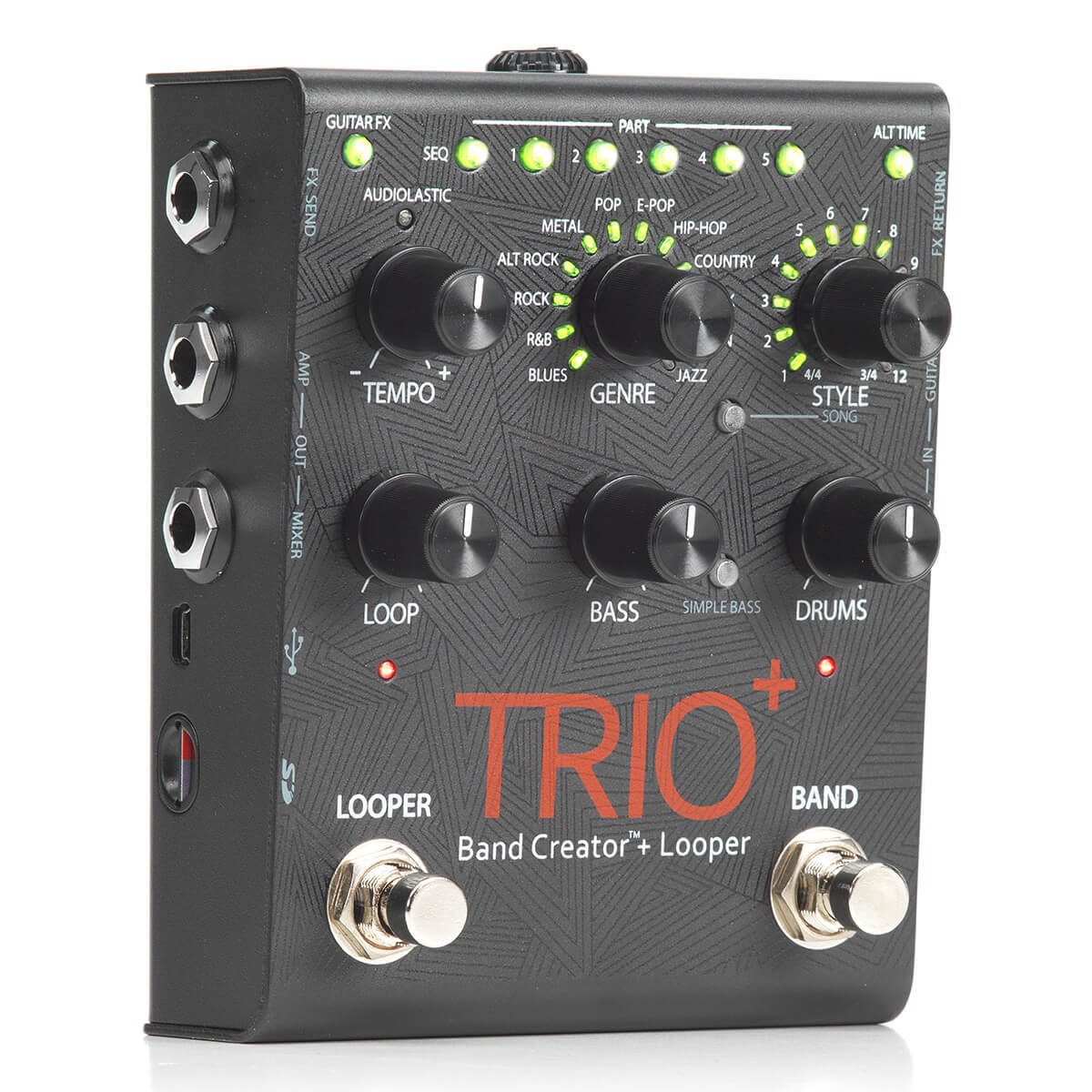 Digitech Trio+ Band Creator and Looper Pedal OPEN BOX - Fair Deal Music