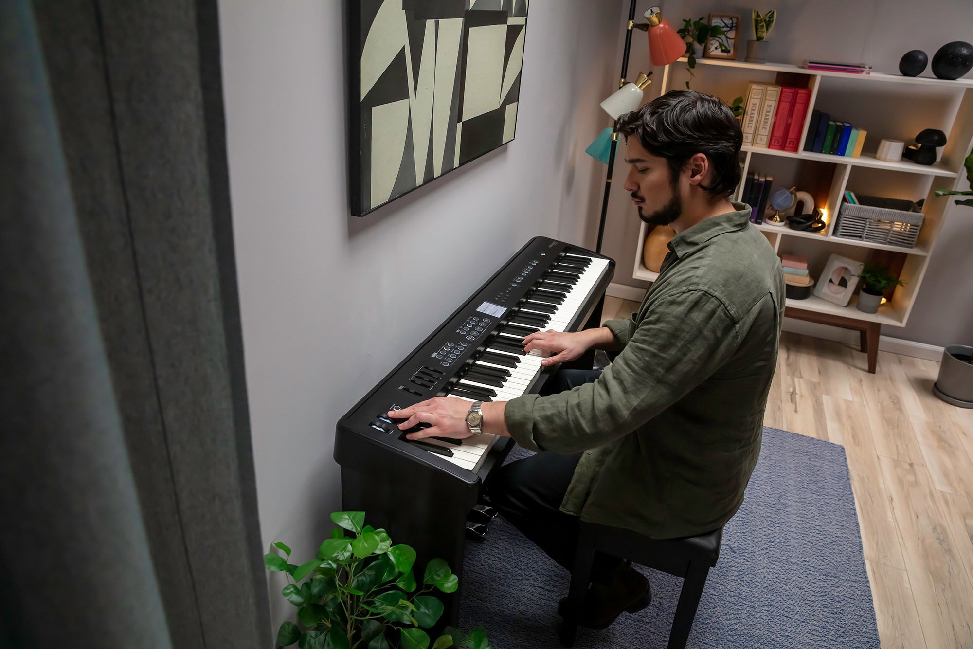 Roland FP-E50-BK Portable Piano (Nearly New) - Fair Deal Music