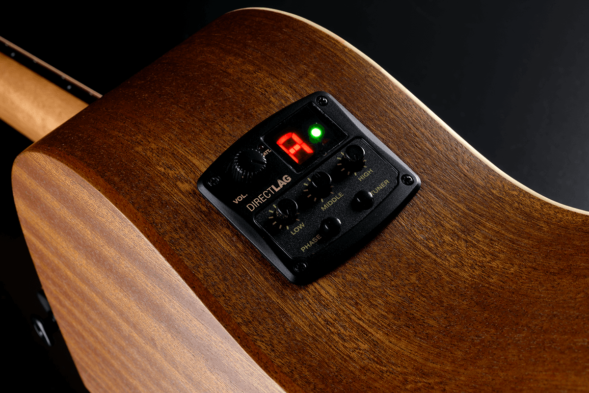 LAG Tramontane T70 ACE Auditorium Cutaway Electro Acoustic, Natural - Fair Deal Music