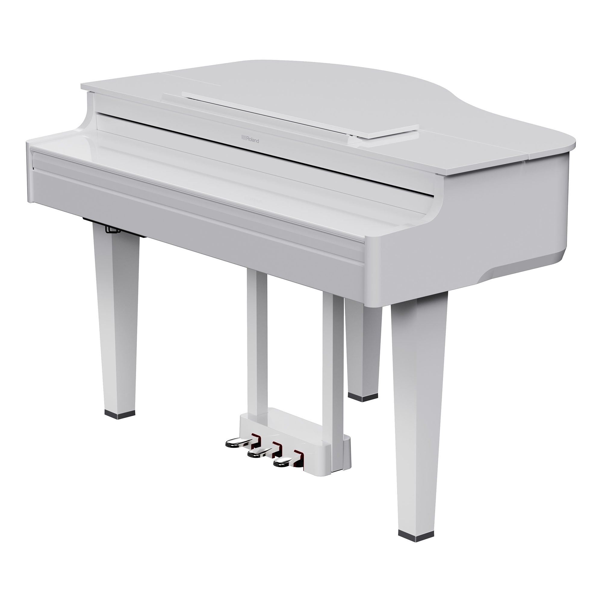 Roland GP-6-PW Digital Grand Piano Polished White (Showroom Model) - Fair Deal Music