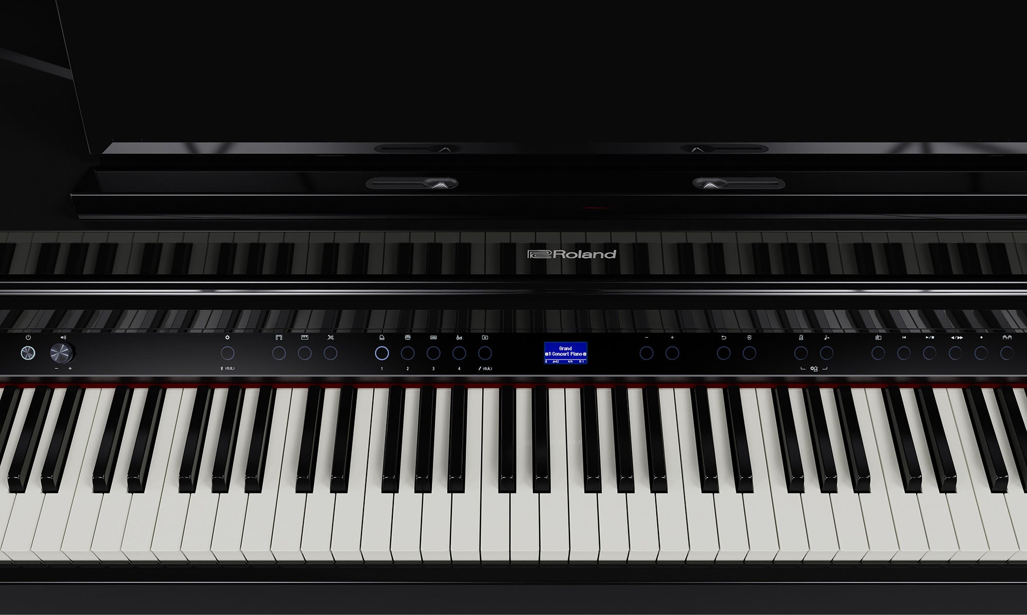 Roland GP-6-PE Digital Grand Piano Polished Ebony (Showroom Model) - Fair Deal Music