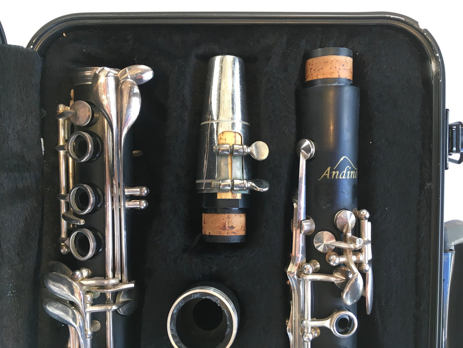 Andino Student B♭ Clarinet by Luis Rossi complete with Case [USED] - Fair Deal Music