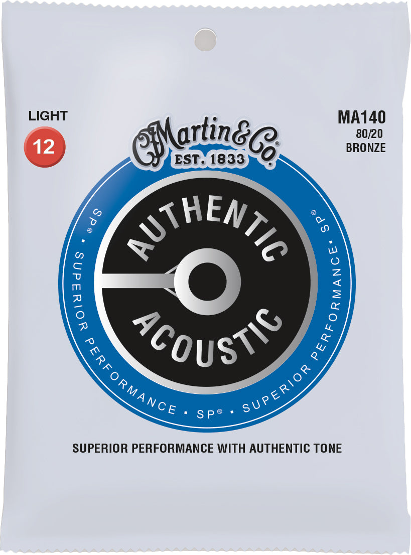 Martin MA140 Acoustic SP, 80/20 Bronze, Light 12-54 - Fair Deal Music