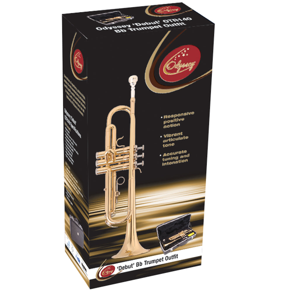Odyssey OTR140 Debut B♭ Trumpet Outfit - Fair Deal Music