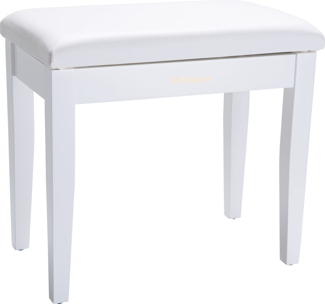 Roland RPB-100WH Piano Bench with Storage in Satin White (Showroom Model) - Fair Deal Music