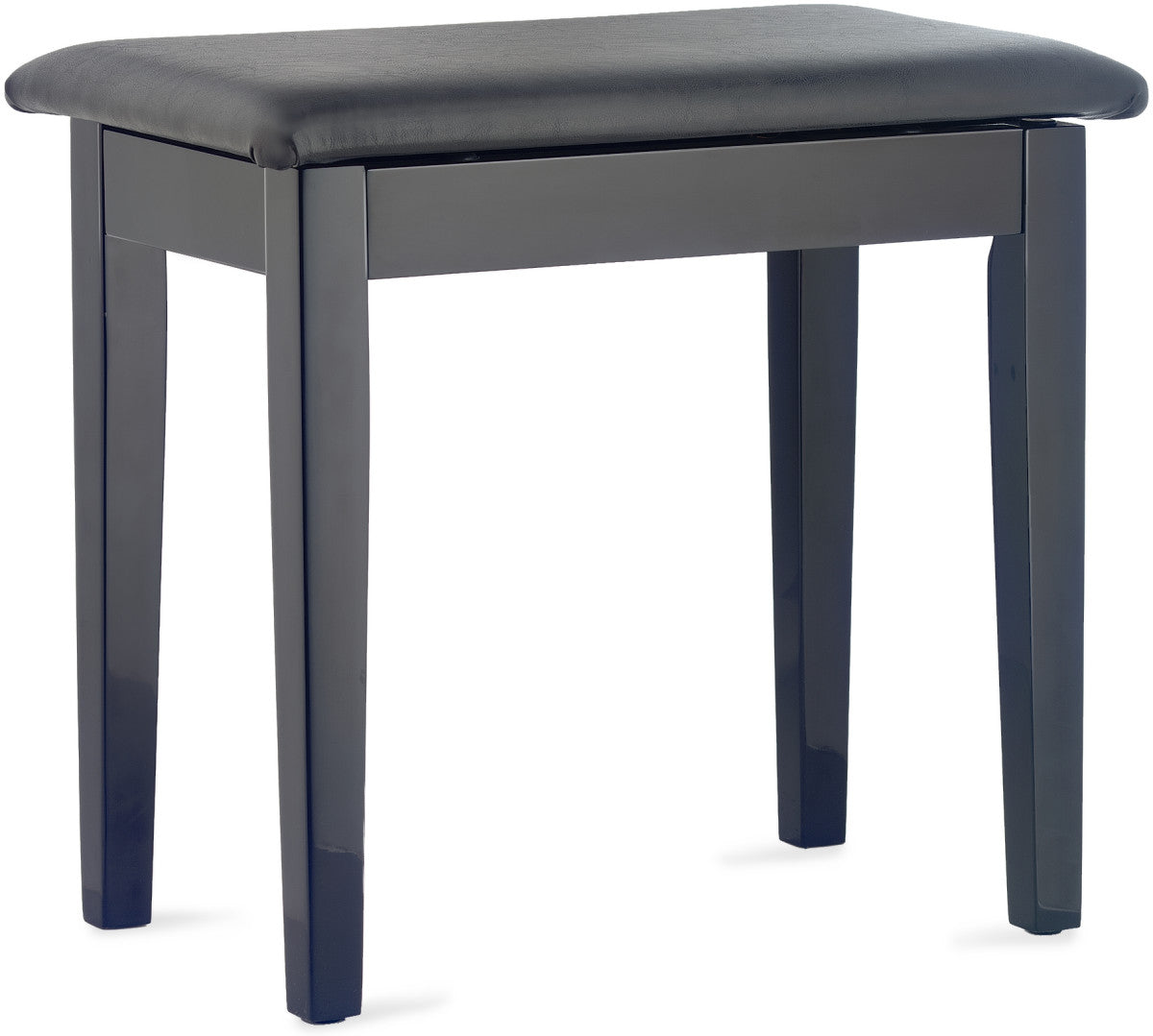 Stagg PBF23 BKP SBK Piano Bench with Storage Polished Black (Display Model) - Fair Deal Music