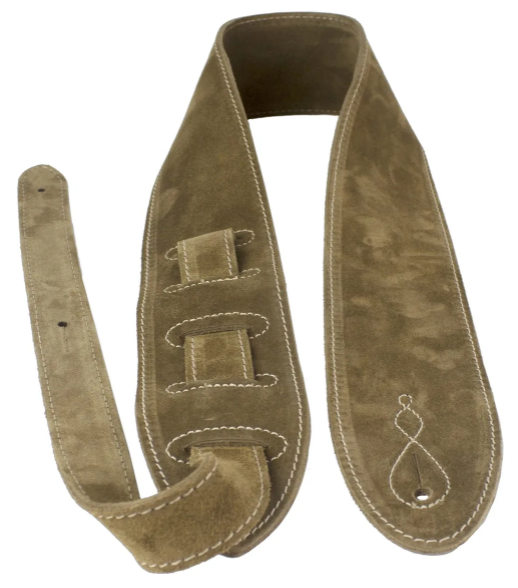 Leathergraft Comfy Guitar Strap, Beige - Fair Deal Music