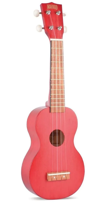Mahalo MR1 Soprano Ukulele Trans Red - Fair Deal Music