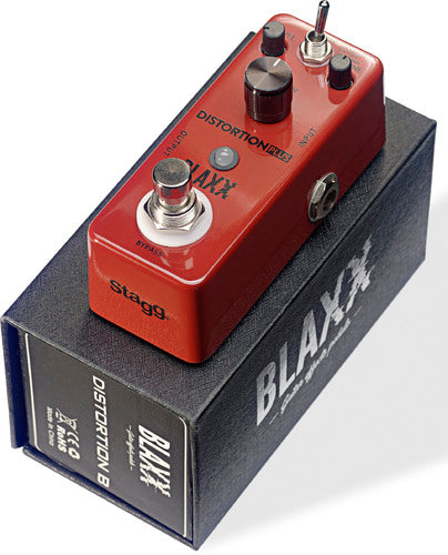 Blaxx by Stagg Guitar Effects Pedal Distortion B - Fair Deal Music
