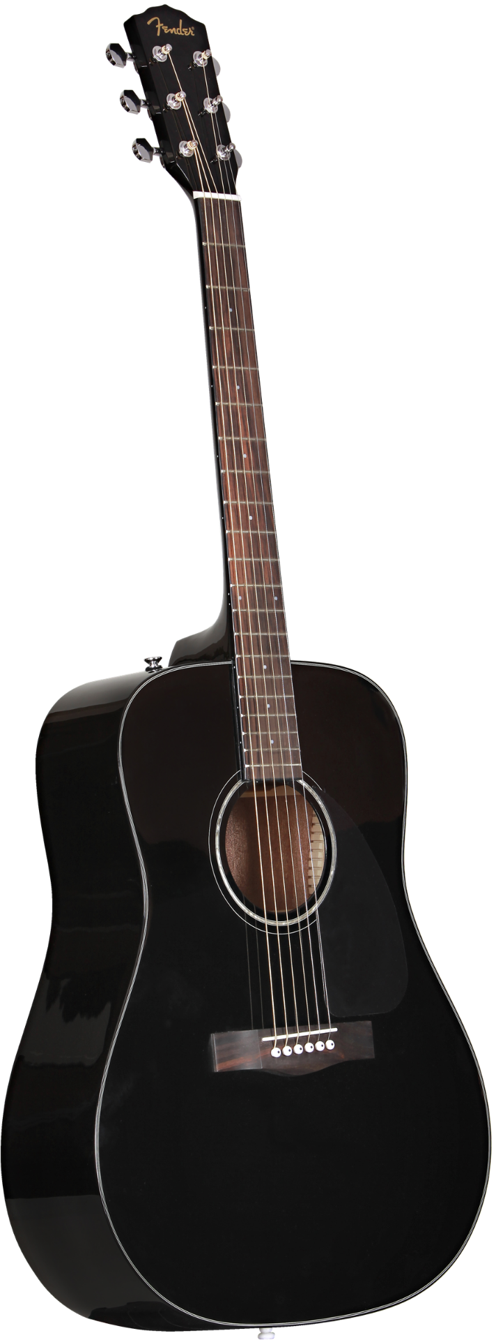 Fender CD-60 Dreadnought V3 Acoustic Guitar, Black - Fair Deal Music