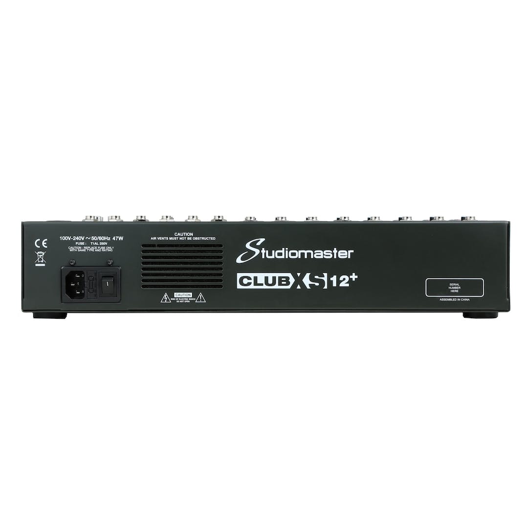 Studiomaster Club XS 12+ Mixer - Fair Deal Music
